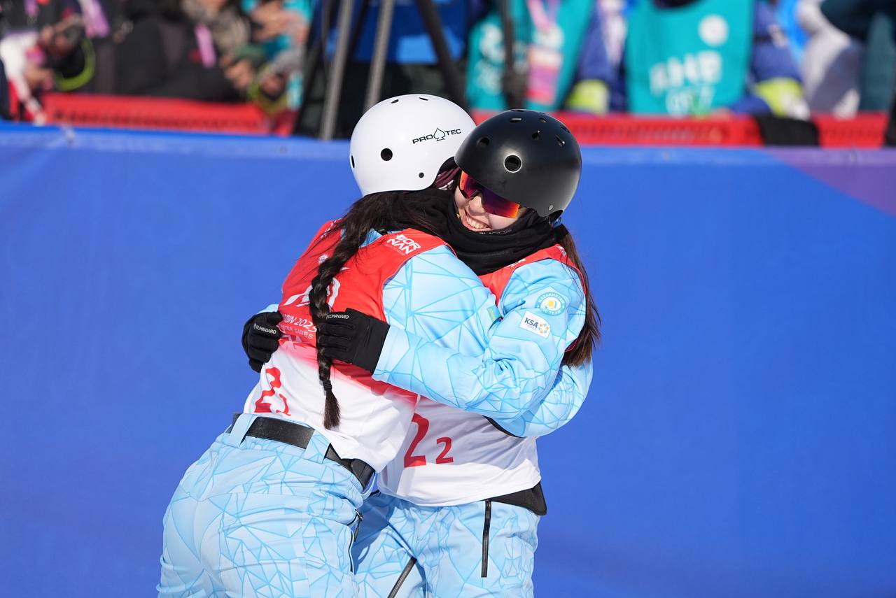 Аяна Жолдас и Ардана Маханова. Фото: Qazaqstan Olympic team