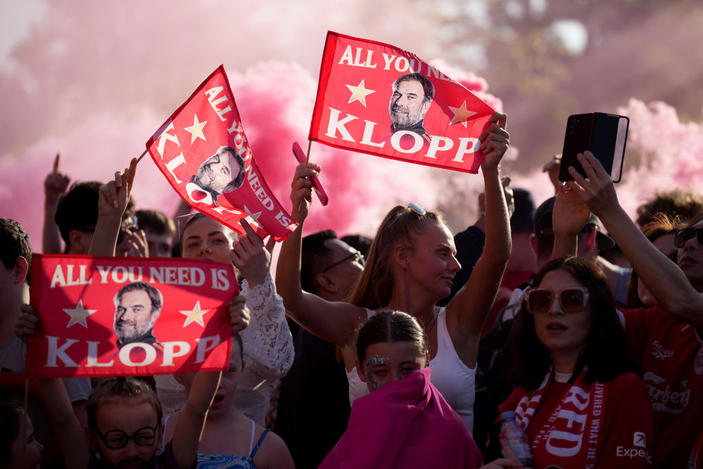 Фанаты «Ливерпуля». Фото: Christopher Furlong/Getty Images