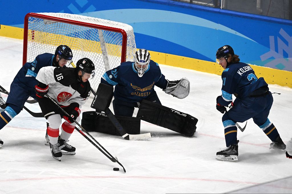 Матч сборных Казахстана и Японии в финале Азиатских игр-2025. Фото: Jade Gao/Getty Images